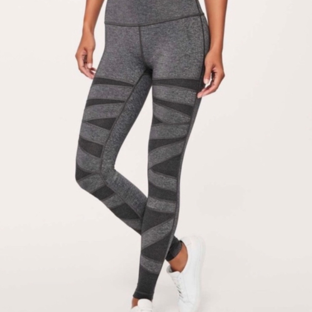 124. Lululemon Wunder Under Pant (Hi-Rise) – Special Edition Tech Mesh